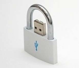 Защита USB-флэшки - старый добрый амбарный замок!