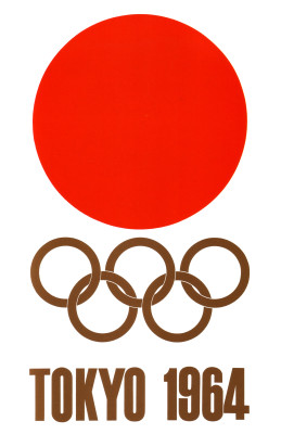 tokio-olimpics-1964-japan-logo