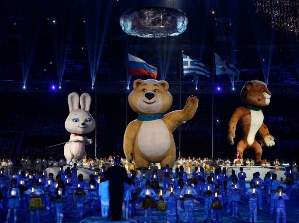 Церемония закрытия Сочинской Олипмиады 2014