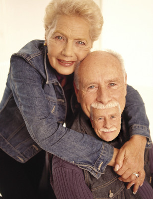 Рекурсия бороды - пожилая пара